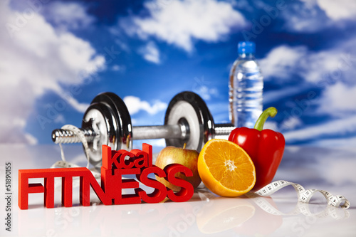 Fitness diet, vitamins