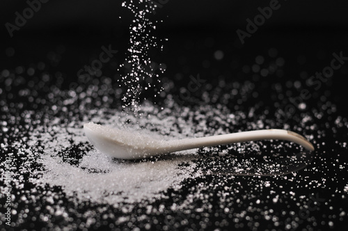 Spilled sugar