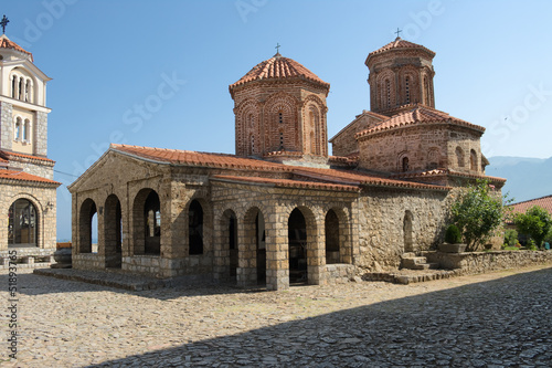 Sveti Naum Monastery On Lake Ohrid, Republic Of Macedonia photo