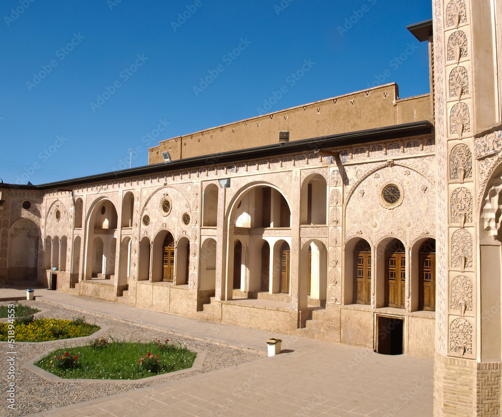 Historic old house in Kashan, Iran