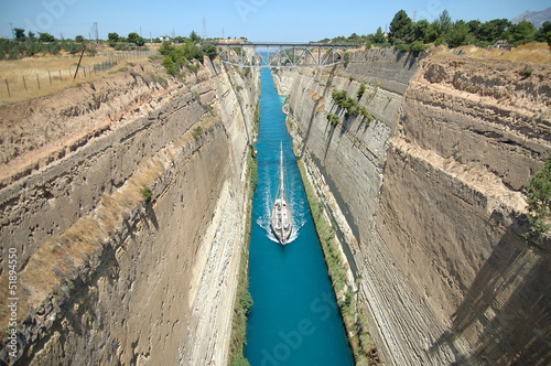 Canal de Corinto photo