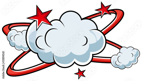Fighting Comic Explosion Vector