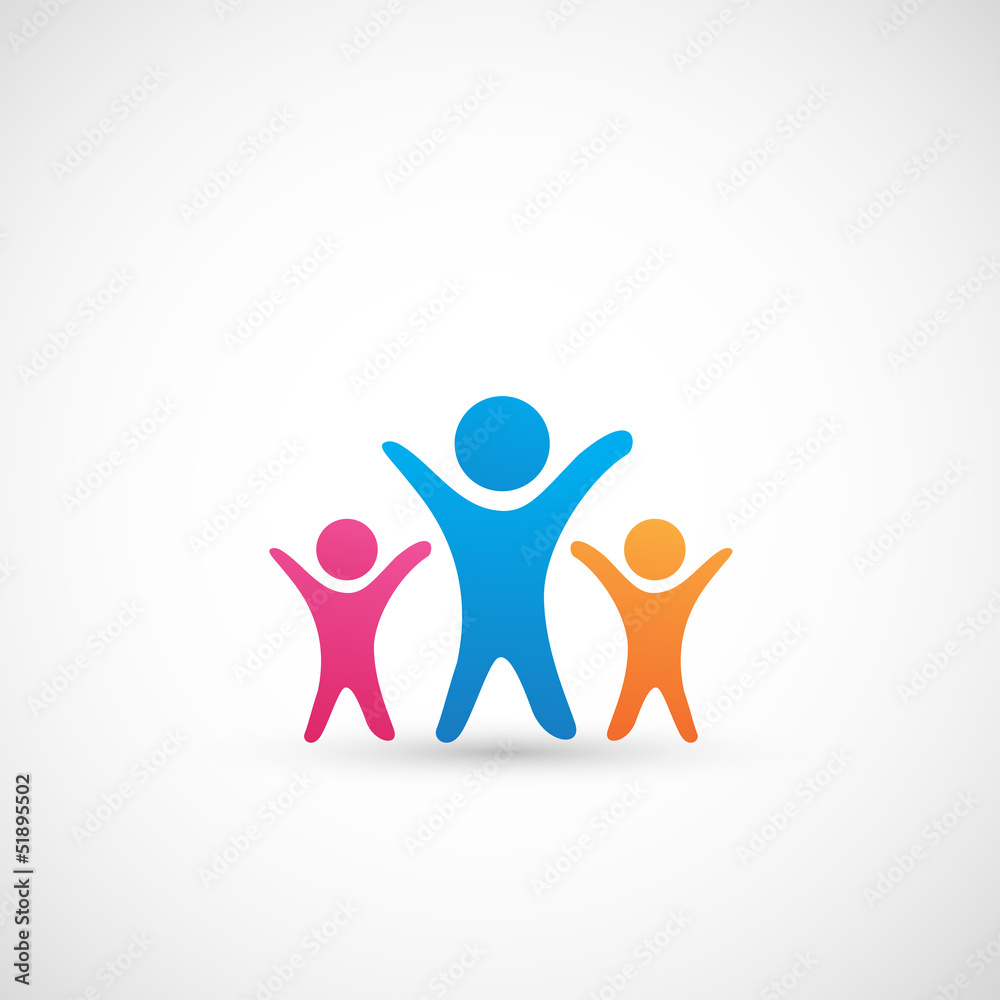 Family Icon vector Family Icon vector