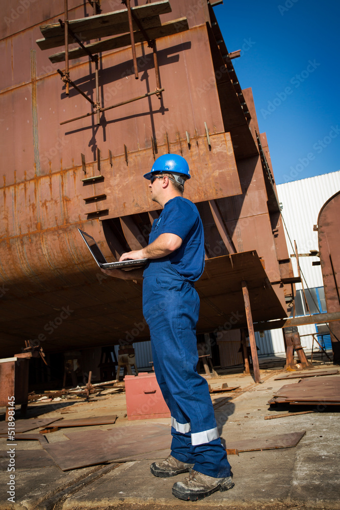 shipyard workers shipyard workers