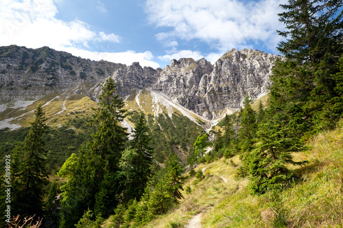 Bavarian Alps in summer