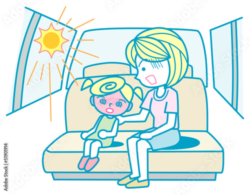 車内で熱中症