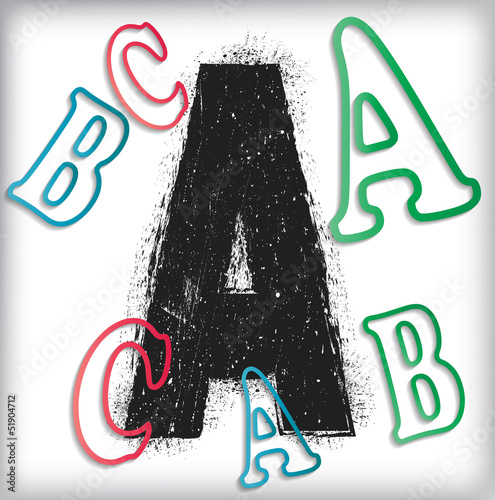 letters background