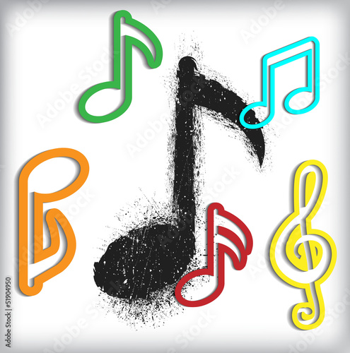 Abstract music background