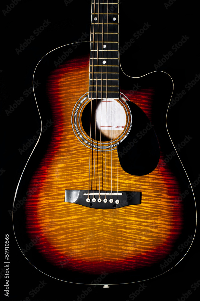 Fototapeta premium acoustic guitar