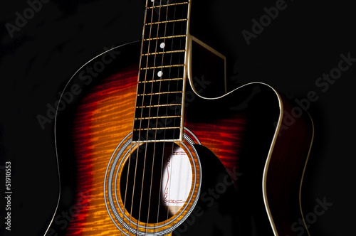 acoustic guitar body