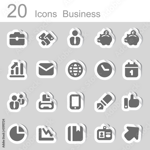 20 icons business