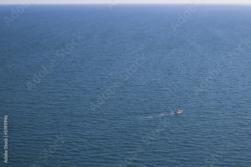 Ship at sea