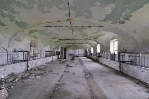 abandoned stable