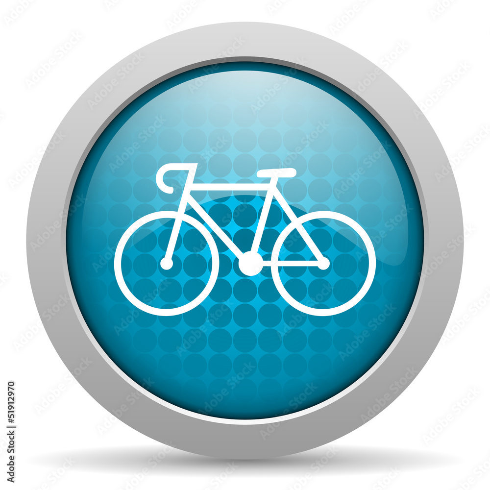 bicycle blue circle web glossy icon bicycle blue circle web glossy icon