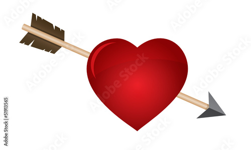 Cuore freccia