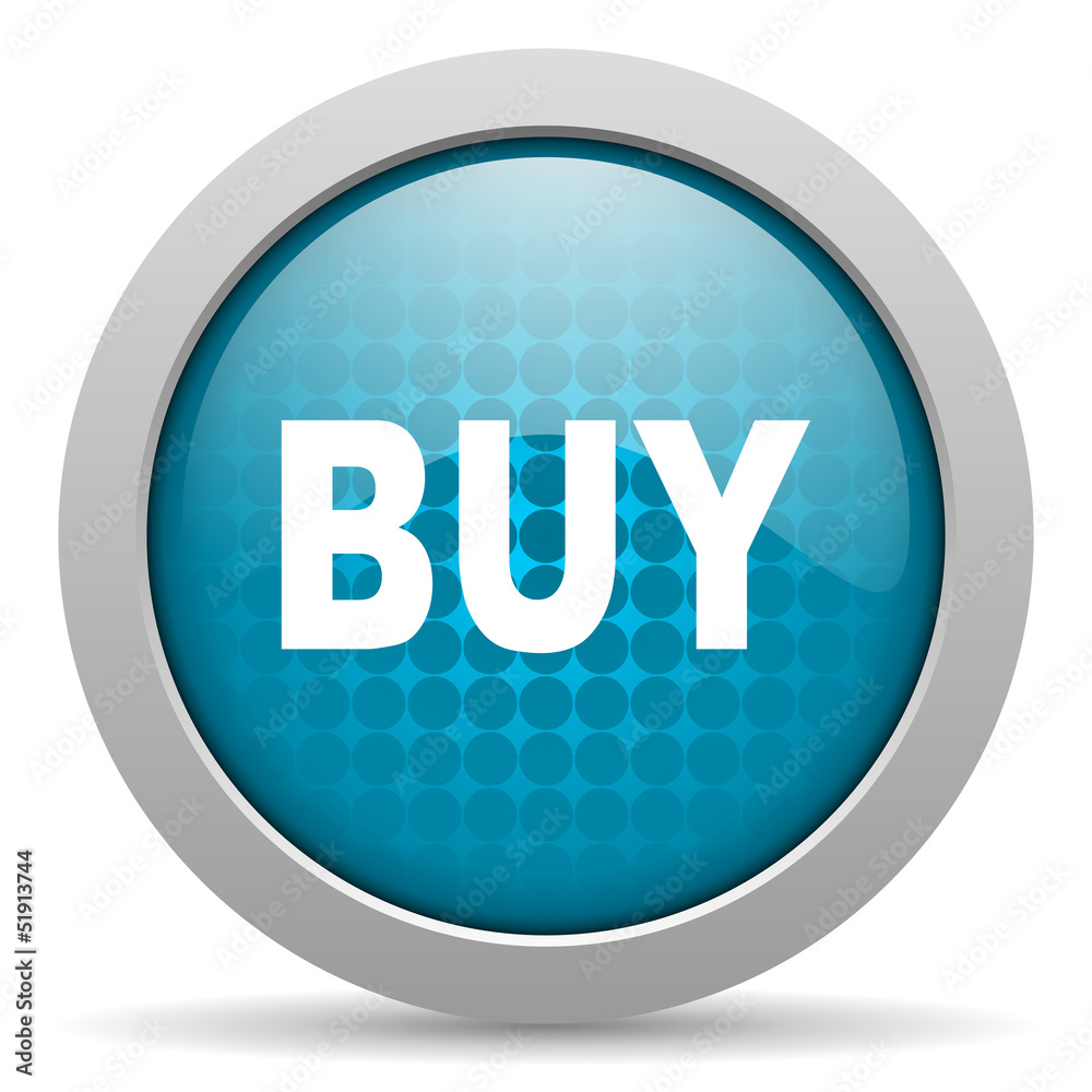 buy blue circle web glossy icon buy blue circle web glossy icon