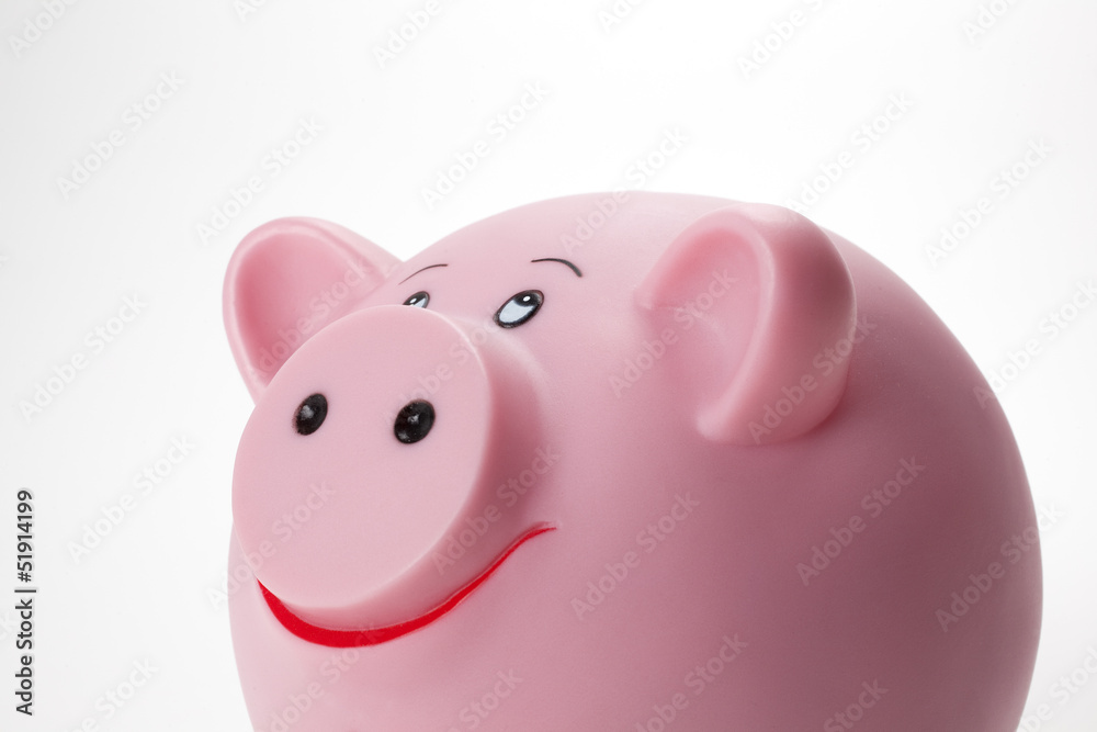 Smiling piggy bank Smiling piggy bank