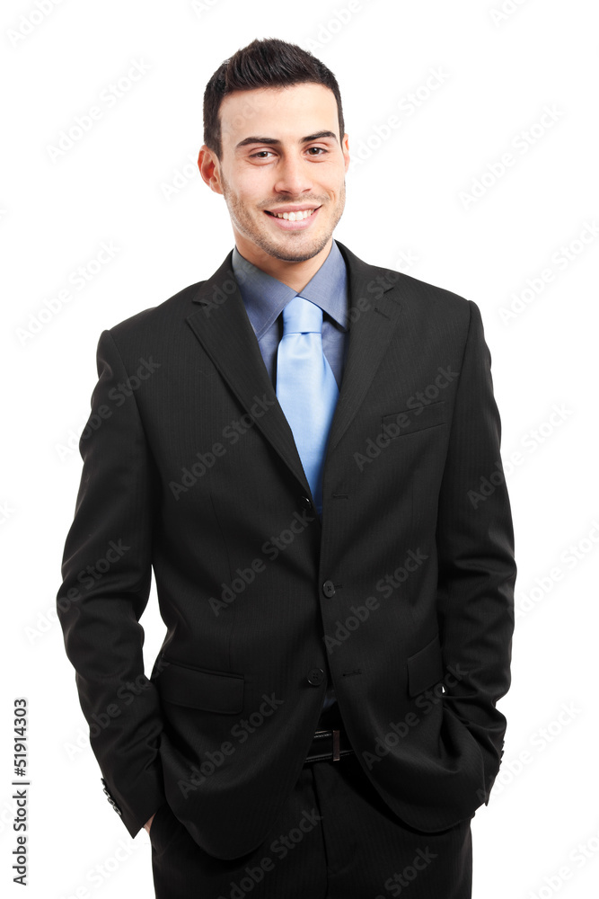 Smiling businessman portrait Smiling businessman portrait