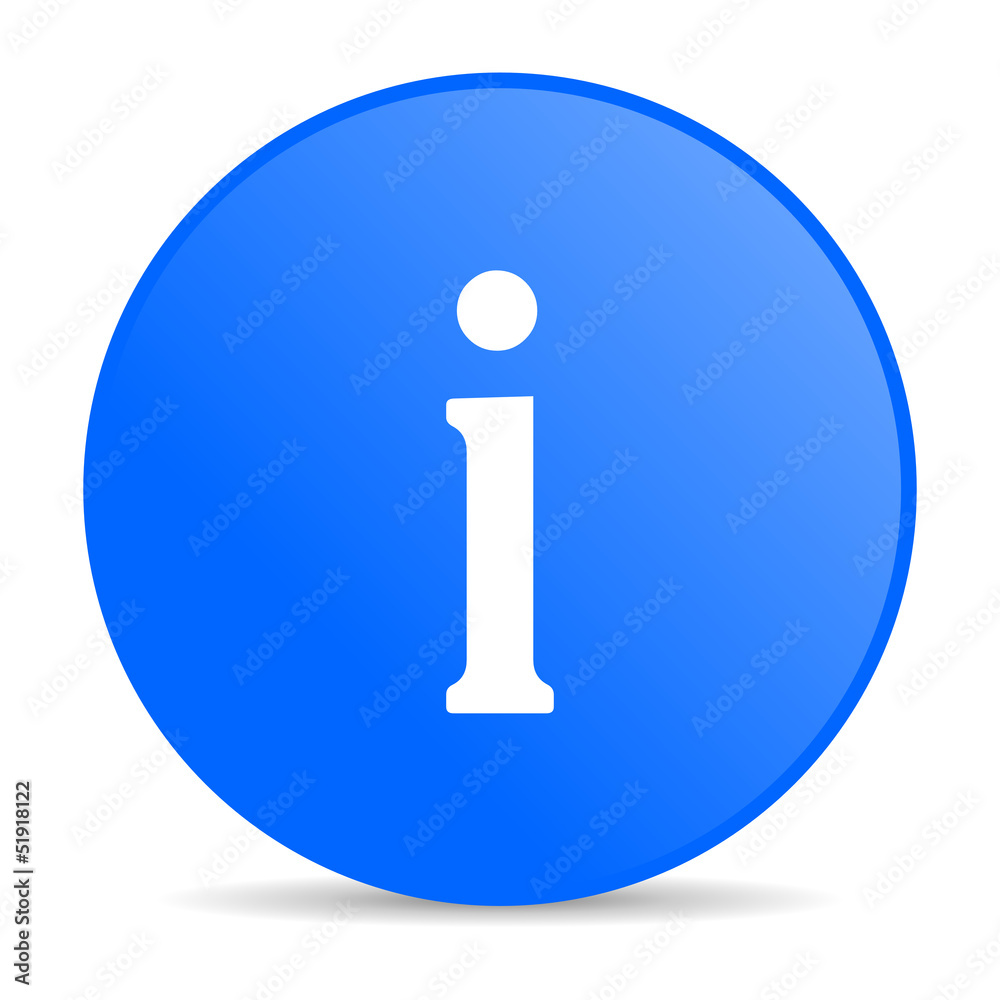 information blue circle web glossy icon information blue circle web glossy icon