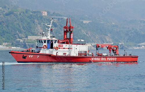 fire service ship photo