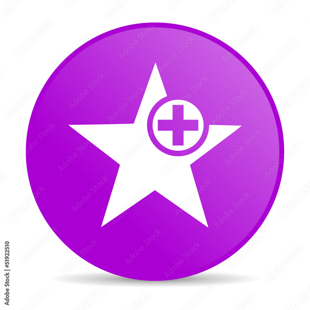 star violet circle web glossy icon star violet circle web glossy icon