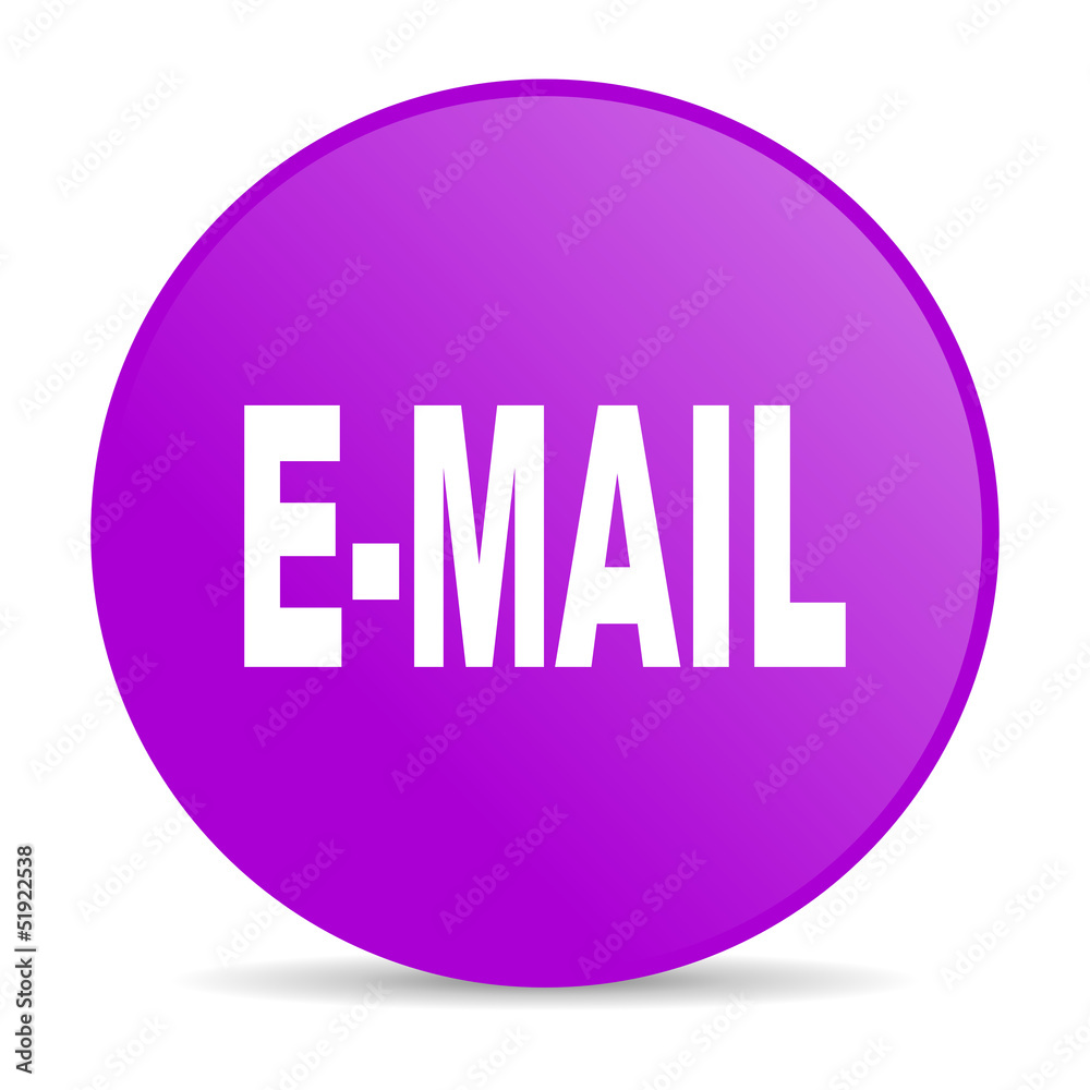 mail violet circle web glossy icon mail violet circle web glossy icon