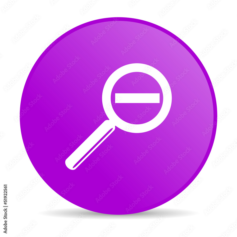 magnification violet circle web glossy icon magnification violet circle web glossy icon