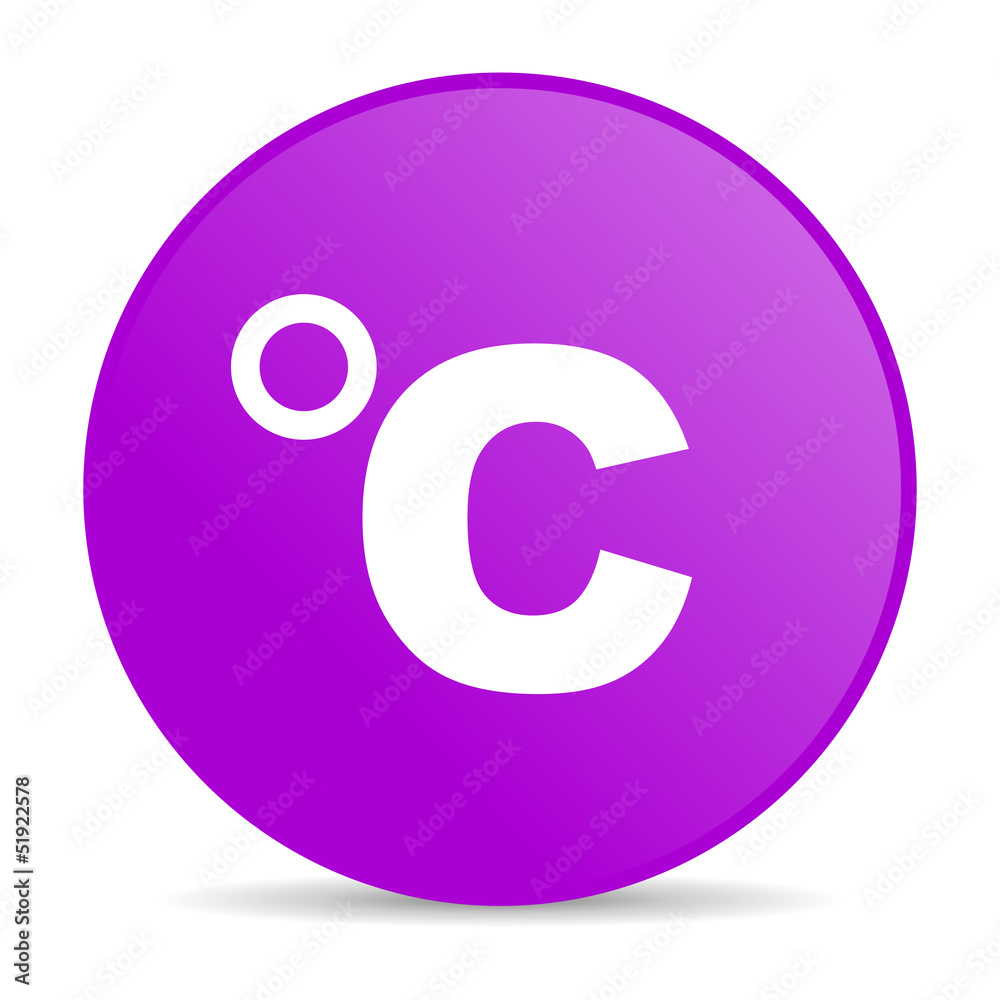 celsius violet circle web glossy icon celsius violet circle web glossy icon