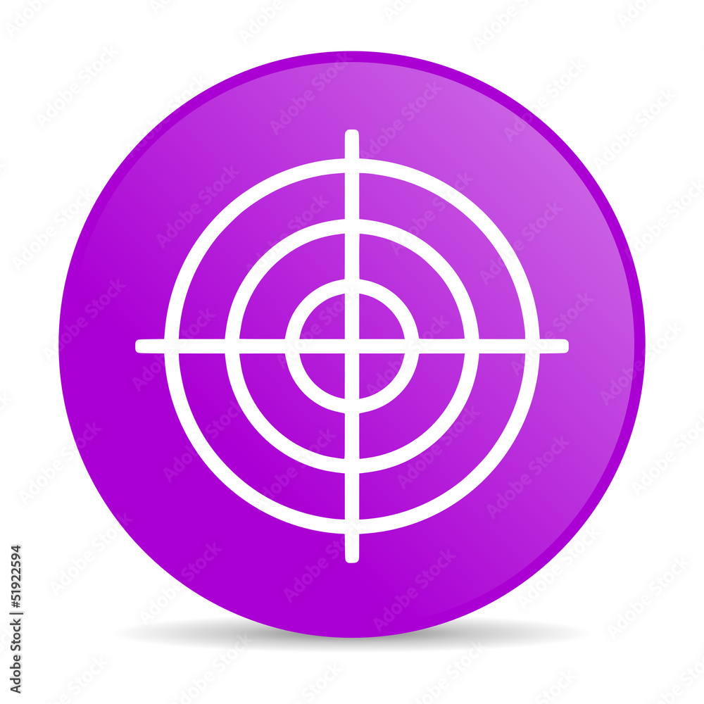 target violet circle web glossy icon target violet circle web glossy icon