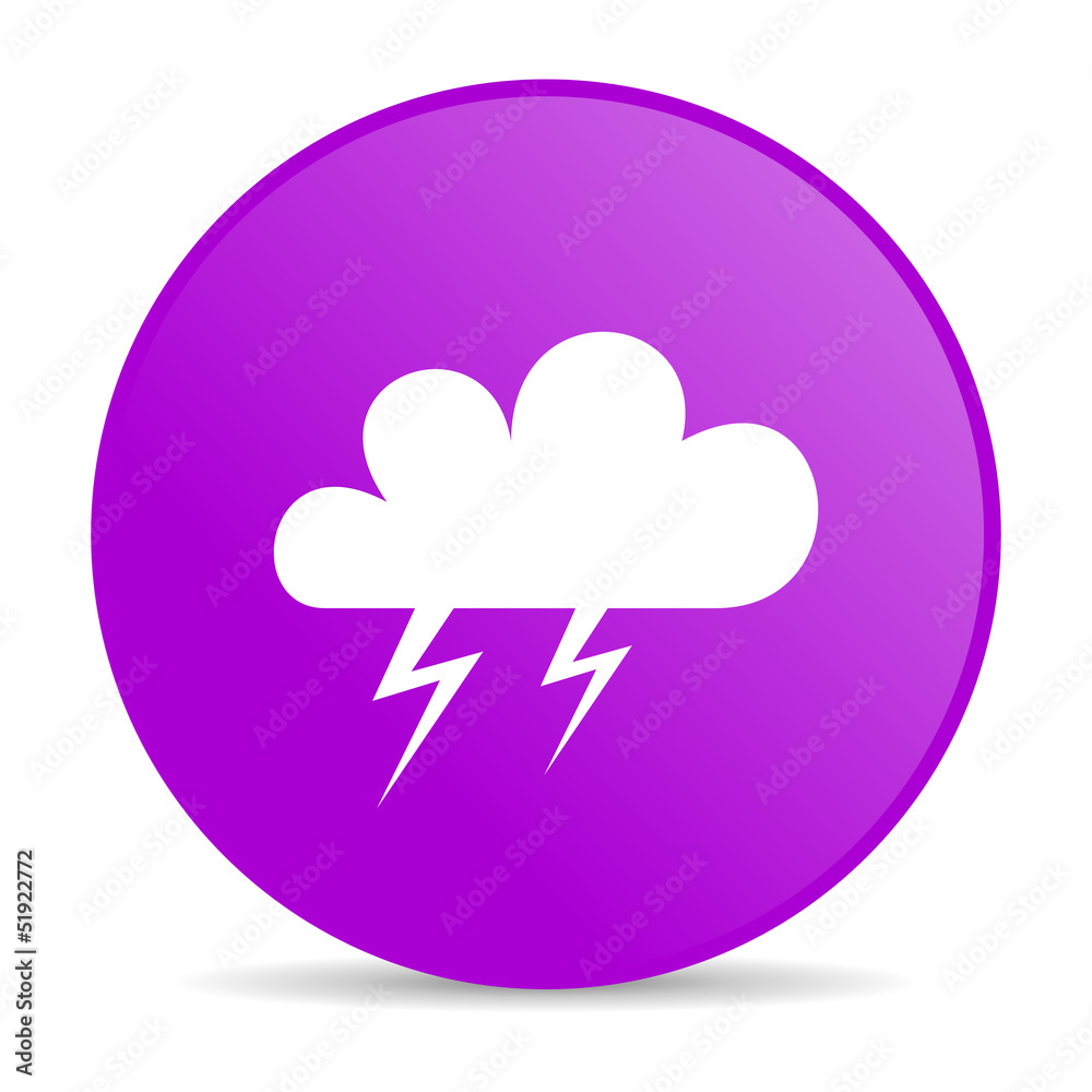 weather forecast violet circle web glossy icon weather forecast violet circle web glossy icon