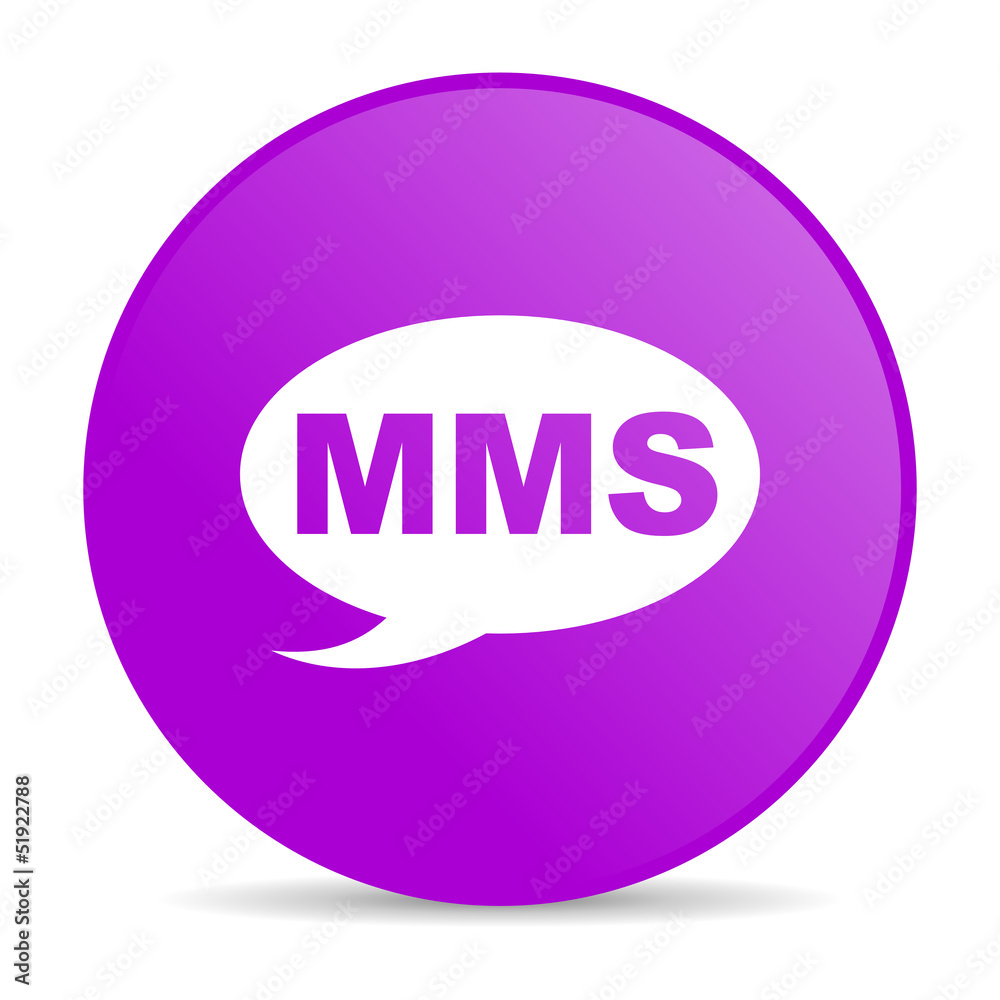 mms violet circle web glossy icon mms violet circle web glossy icon
