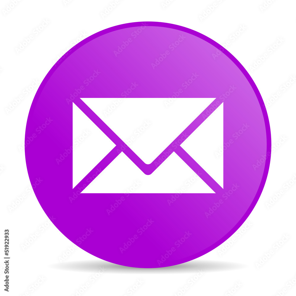 mail violet circle web glossy icon mail violet circle web glossy icon