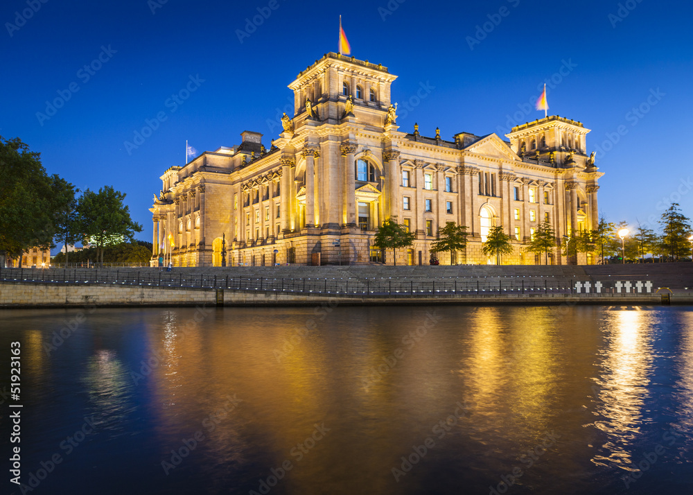 Reichstag, River Spree, Berlin