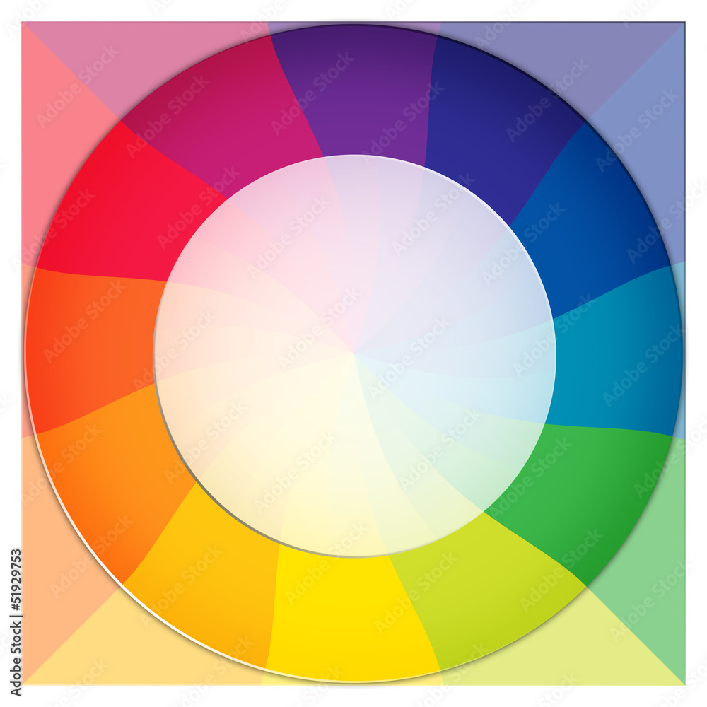 Fototapeta premium Krąg chromatyczny