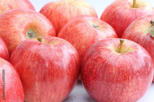 gesunde rote Äpfel