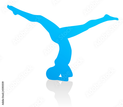 Yoga - Kopfstand (Sirsasana)