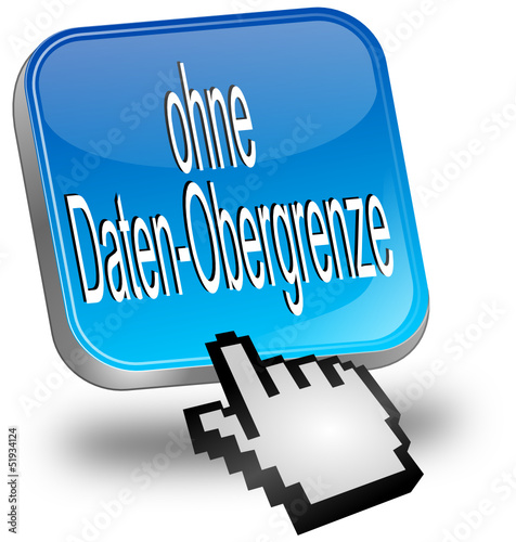 ohne Daten-Obergrenze Button mit Cursor