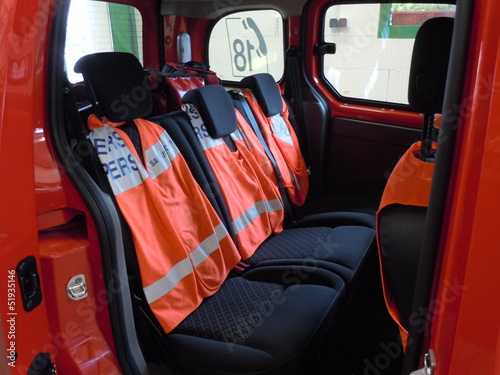 Véhicule pompiers photo