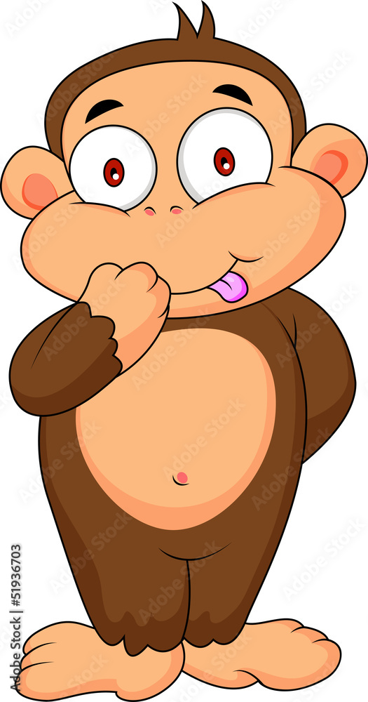 cute monkey cartoon cute monkey cartoon