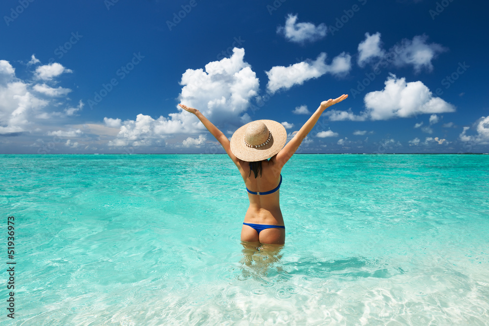 Woman at beach Woman at beach