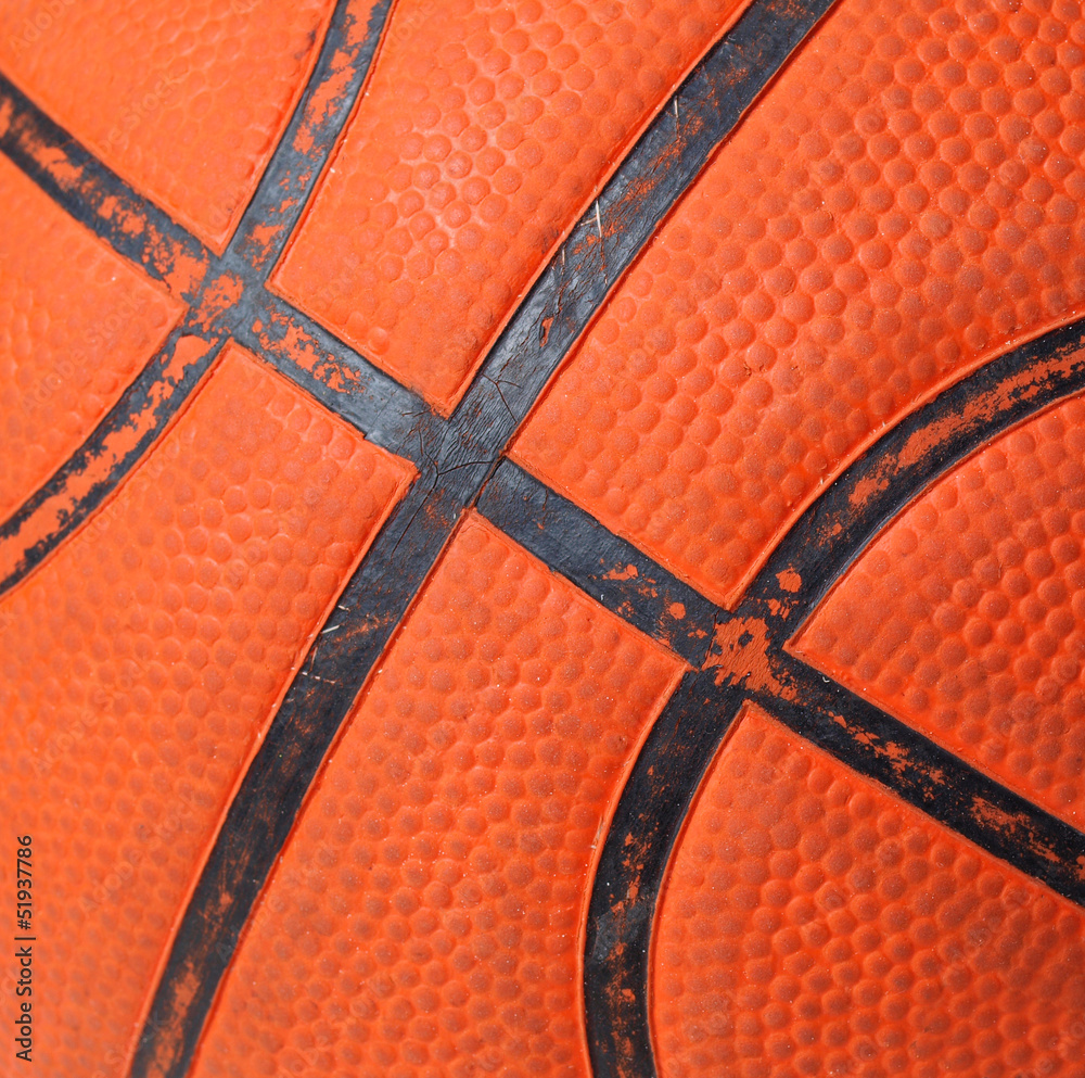 Obraz premium Basketball background in square composition