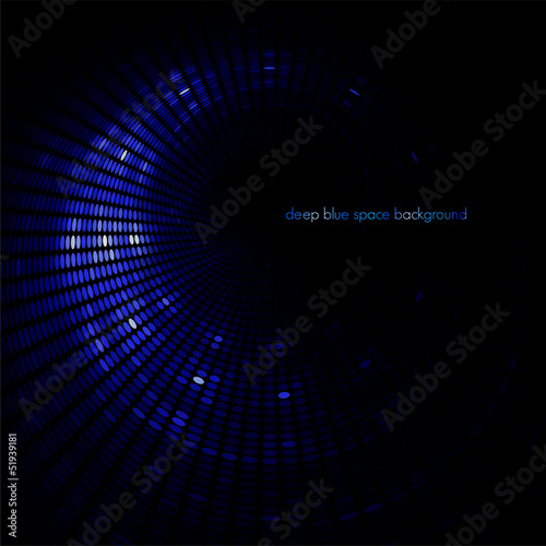 deep blue space background