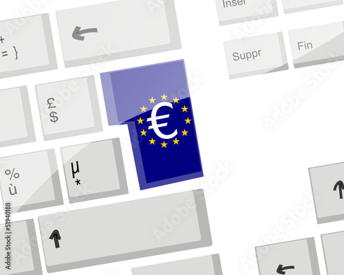 Clavier : Touche Entrer Euro