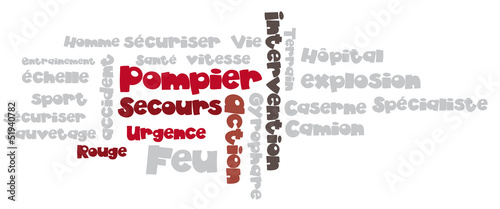 Nuage de Tags : Pompier