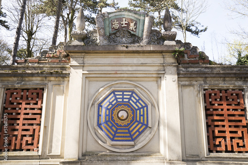 Façade asiatique