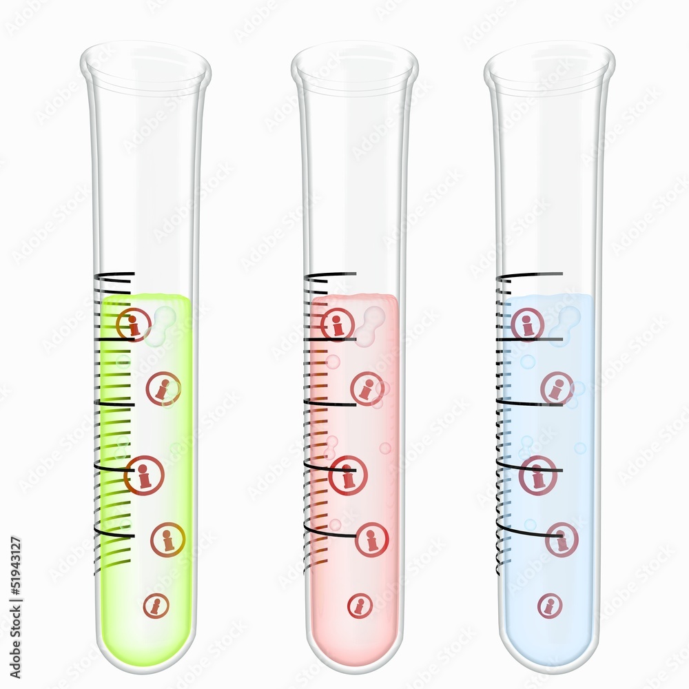information icon particles in test glass information icon particles in test glass