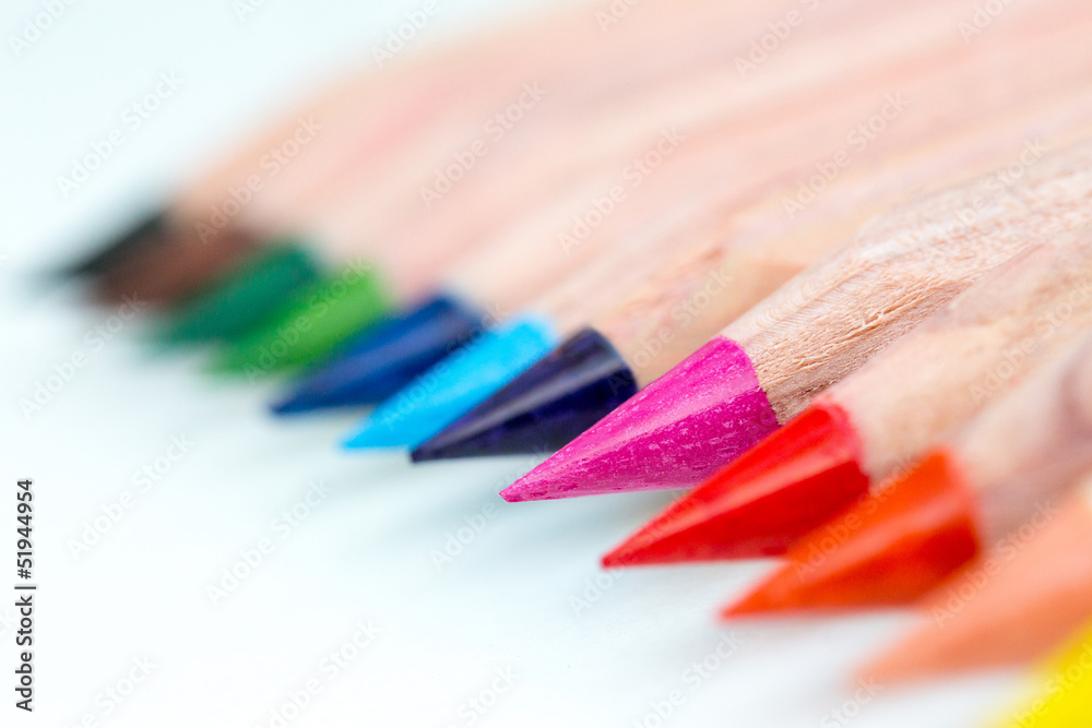 Buntstifte in vielen Farben