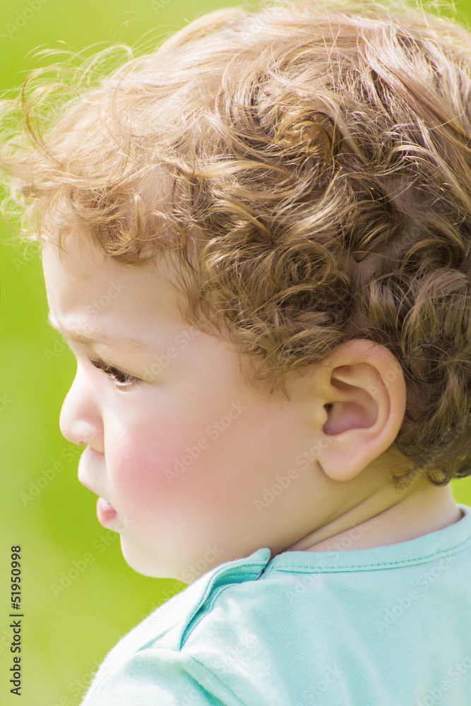 Portrait of a child. Portrait of a child.