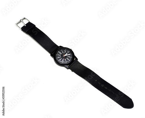 Watch against a white background