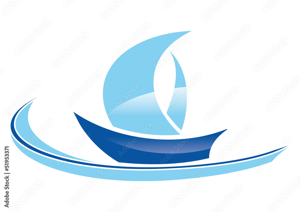 blue sailing boat blue sailing boat